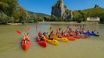 Canoe trip from Hainburg to Bratislava