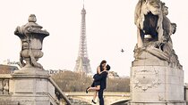 Eiffel Tower Surprise Proposal Engagement