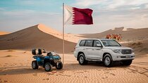Doha Desert Quad Bike adventure with group, and Sand dune Driving