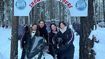 Snowmobile Riding Adventure in Golden Town