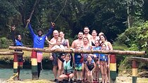 Blue hole and Dunns river falls with French Tour Guide