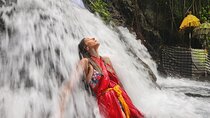 Private Balinese Purification in Holy Water at Temple with Local