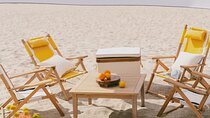 Riviera Suite Private Beach Lounge and Picnic Set Up 