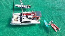 PRIVATE Catamaran Cruise Caribbean Beaches + Snorkeling & Lunch