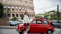 Explore Rome with Fiat 500 Tour and Professional Photos 