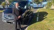 Luxury Auckland Private Tour New Fully Electric Black Mercedes