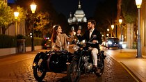 Private Nighttime Vintage Sidecar Tour with Champagne in Paris
