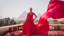 Giza Pyramids tour with Flying dress photoshoot experience
