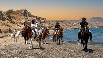 Premium Secluded Black Beach Horseback Riding Tour in Santorini