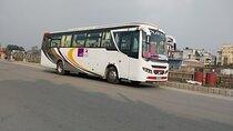 Kathmandu to Pokhara by Sofa Seat Tourist Bus with Hotel Pickup