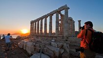 Ancient Corinth & sunset at Sounio temple of Poseidon private