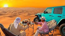 Dubai Private Jeep Safari with Sunset Setup