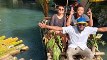 Private Bamboo Rafting with limestone foot message - Montego Bay 