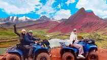 Quad bike in Red Valley and Mountain of Colors