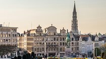 Brussels Walking and Bus Tour with Waffle Tasting Experience