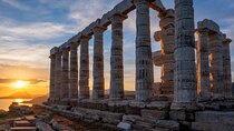Cape Sounio and Temple of Poseidon Sunset