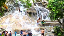Dunn's River Park & Blue Hole Waterfall Combo from Montego Bay
