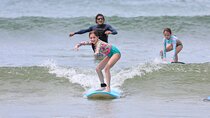 Surfing with Locals at Tamarindo Beach