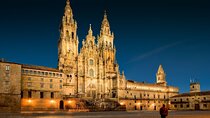 Port to Santiago de Compostela with up to 3 stops