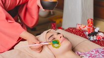 Osaka Zen Matcha facial pack & head spa at the temple <90-min>