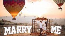 Wedding Proposal and Photoshoot with Hot Air Balloons