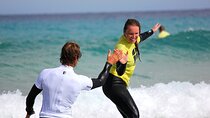 Learn to surf the most beautiful sandy beaches of Fuerteventura