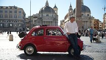 Explore Rome in Style by A Vintage Car Fiat 500 