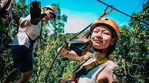 Samui Zipline FLY & Fun Tree Bridge Jungle Cafe & Waterfall