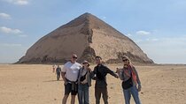 5-Hours Dahshur 2 pyramids,Sakkara step pyramids&Memphis old city