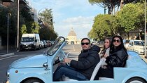 Rome Private Open-Top Fiat 500 Tour with Driver