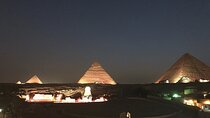 private light and sound show Pyramids + free romantic dinner
