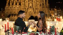 Romantic dates and proposals with a view of the Sagrada Familia.