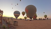 Sunrise in a hot air balloon in Marrakech