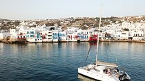 Mykonos Catamaran Delos Rhenia Cruise with Lunch and Transfer