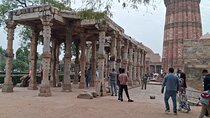 A Sunset Walk at Qutub Complex