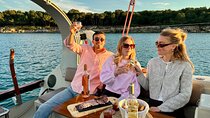 Golf Juan Sunset Sailing Cruise with aperitif at the Island