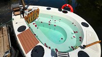 Tour in Self-drive Electric Hot Tub Boat Nestled in nature!