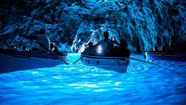 From Positano: Shared Capri and Blue Grotto Boat Tour