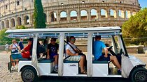 Rome Private Golf Cart Tour and Exclusive Food and Wine Tasting