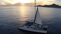 Cabo Sunset Catamaran Cruise: El Arco & Open Bar Experience