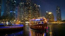 Dubai Luxury Marina Dhow Cruise with Gourmet Indian Dinner