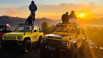 Batur Volcano Jeep Sunrise & Black Lava Experience All included