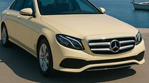 Athens Airport to Eretria city(Evia Island) with new Mercedes-Benz E-Class. 