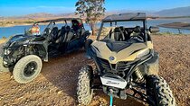 Marrakech: Agafay désert 1h buggy dîner spectacle et Dromadire 
