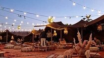 Marrakech: Magical Dinner In Agafay Desert with Fire show