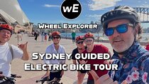 Guided Electric Bike Tour of Sydney with Bluetooth helmets