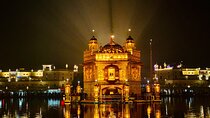 Golden Temple Night Light Ceremony with a Sikh