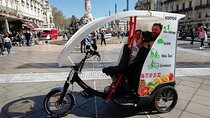 Tourist ride by bicycle Taxi of the city of Montpellier