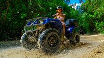 Cancun ATV Tour with Zipline, Cenote & Transportation