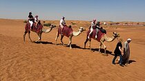 Dubai Desert Discovery:Red Dunes Safari, Sandboard and Camel Ride